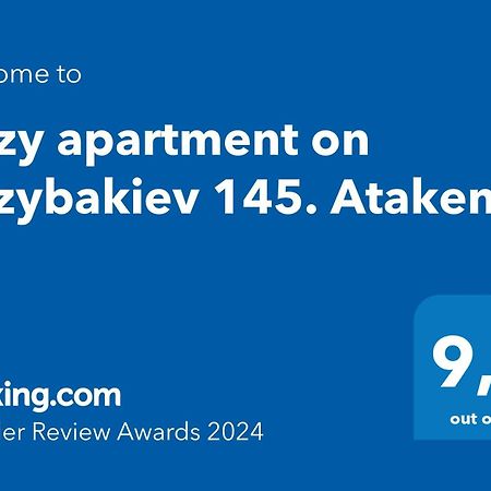 Cozy Apartment On Rozybakiev 145. Atakent Almaty Esterno foto